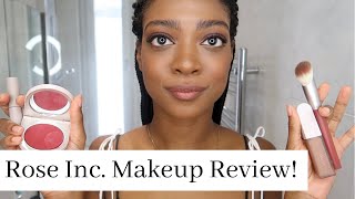 New! Rose Inc Makeup Review |Rosie HW Beauty Line | Concealer, Blusher, Brows + Brushes + Swatches