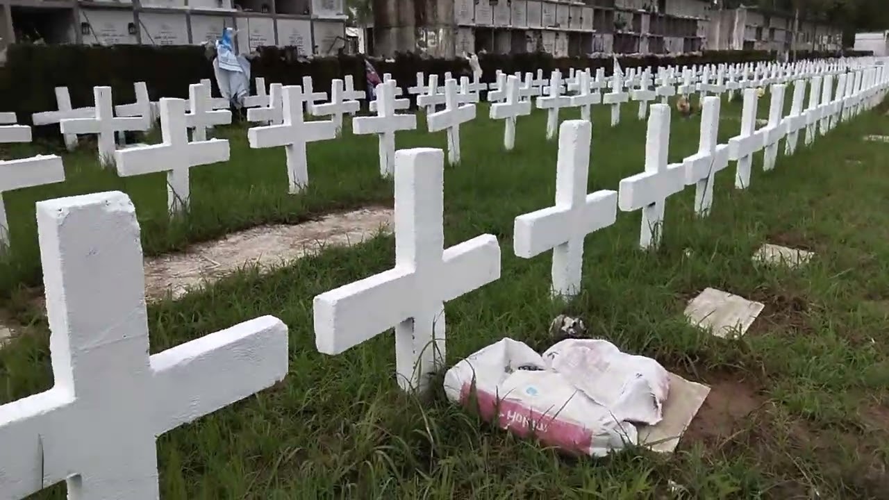 🪦 Haunted 🥶 CEMETERY where 20,000 dead Lays ⚰️ Super Typhoon "YOLANDA" Victims🪦