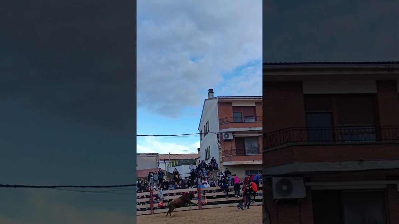 Increíble salto en la plaza de Villatuerta!!!