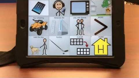 TouchChat - linking a page to a button