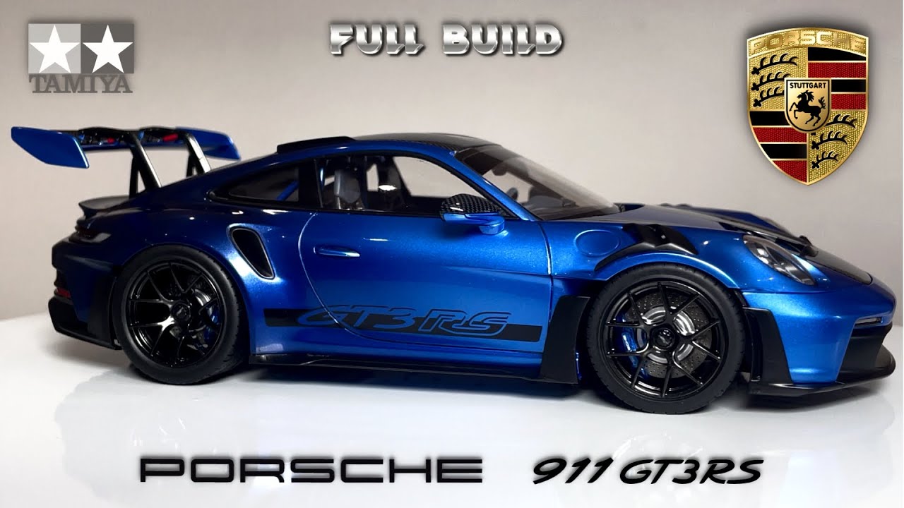 Porsche 911 GT3 RS - Scale Model Building | 1/24 | Tamiya | Full Build | ASMR