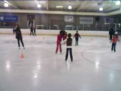 Angelica Basilio Figure Skating Lesson