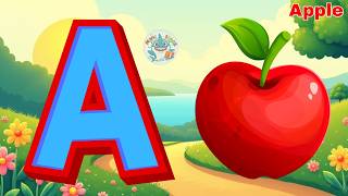 ABC Song 🍎 | Learn ABC for Kids Easy and Happy Way | Mini Shark 🦈