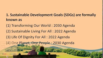 People Development and Environment| Most Expected MCQs -Part 4