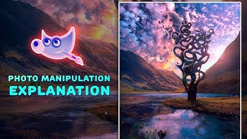 Fantasy Environment Photo Manipulation in GIMP (Explanation)