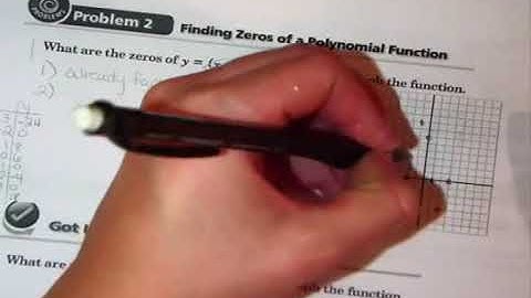 Algebra II   5 2 Polynomials Linear Factors and Zeros Video 2