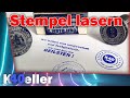 Stempel selber machen mit dem K40 CO2 Laser | K40 Laser