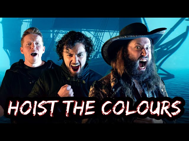 Hoist the Colours || Epic Metal Bass Singer Cover (@jonathanymusic @the.bobbybass @ColmRMcGuinness) class=