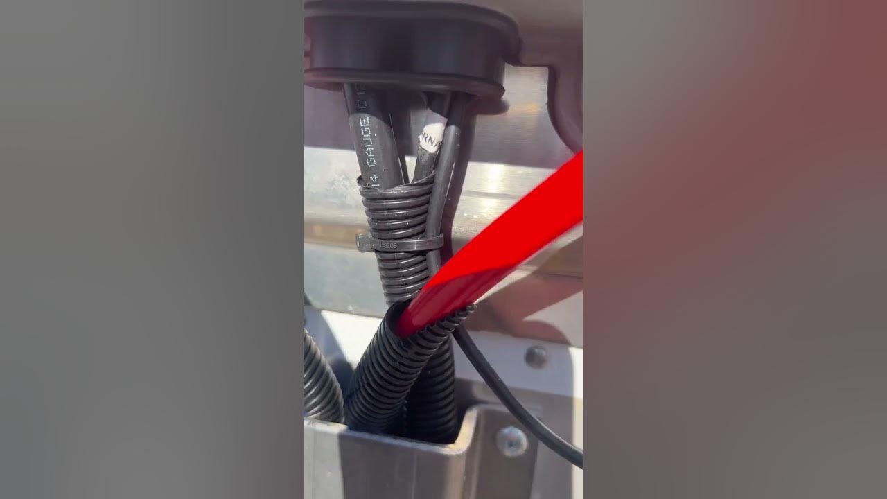 Samsara AG 52 3 wire gps install 2023 Fruehauf dry van YouTube