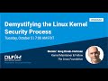 Mentorship session demystifying the linux kernel security process