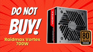 Raidmax Vortex 700W Review (9 Reasons Not to Buy) ⚠️💸
