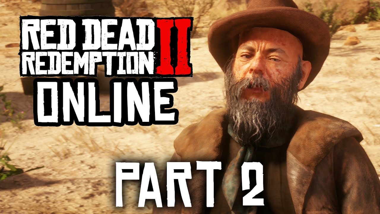 RED DEAD ONLINE Gameplay Walkthrough Part 2 FIRST CAMP & FREE ROAM