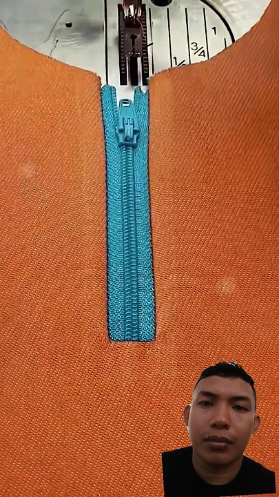 Cara menjahit resleting di baju #menjahit #tipsdantrikmenjahit #shorts