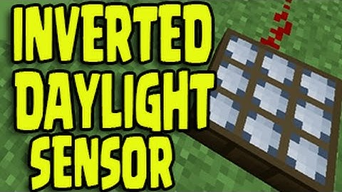 Minecraft PS3, PS4, Xbox - Inverted Daylight Sensor Title Update New Item Tutorial Gameplay