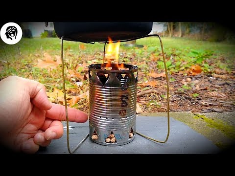 How to Make a Hobo Stove out of a Tin Can - Welcome To Nana's