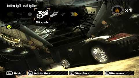 Need for Speed Most Wanted Tuning Porsche Carrera GT