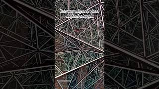 One Way Mirrored Glass Modern Artwork @StevesStrayStuff