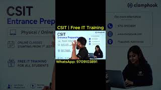 CSIT Entrance Preparation + FREE IT Training 🚀 | Classes Start 1st Jestha!