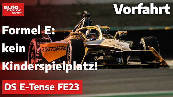 Die elektrische Königsklasse! So fühlt sich der Formel E-Rennwagen von DS an | auto motor und sport