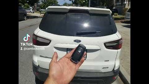 Same day service for 2019 Ford EcoSport all key lost 669-231-9049