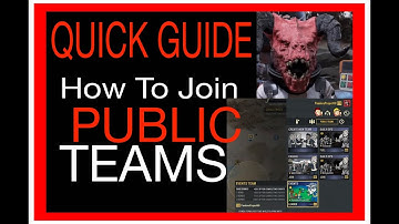 QUICK GUIDE: Public Teams HOW To Join Fallout 76 Helpful Hints & Tips Fallout 76 BOnus XP