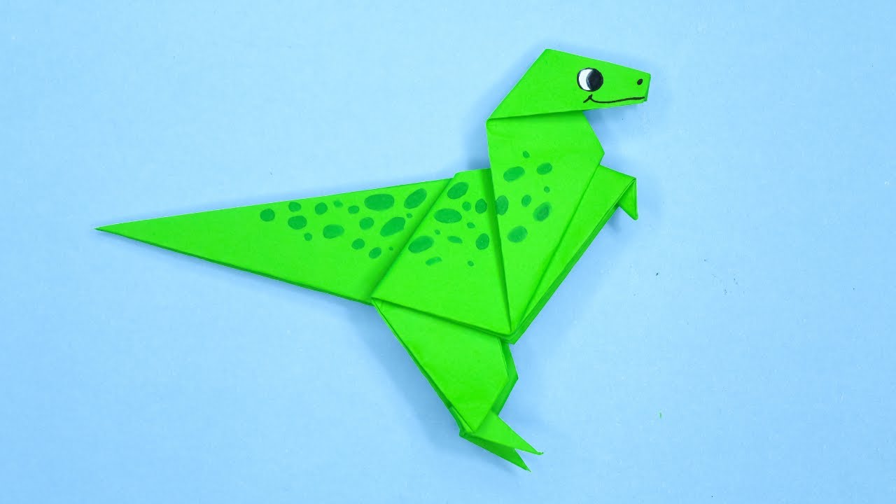 Ludattica - Easy Origami Dinosauri - 12 Origami Da Creare - Età 6