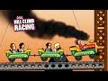 The last track CONSTRUCTION on monster car Hill Climb Racing game cartoon cars for children