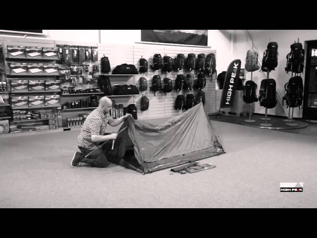 High Peak tent Minipack setup video - YouTube