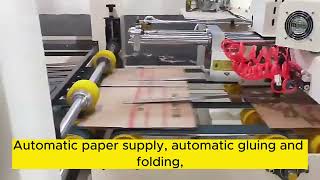Famous 📦 Carton Box Folding Gluing Machine | Fast, Precise & Automated Box Assembly Profile