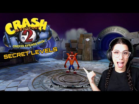 How To Find the Secret Levels in Crash Bandicoot 2