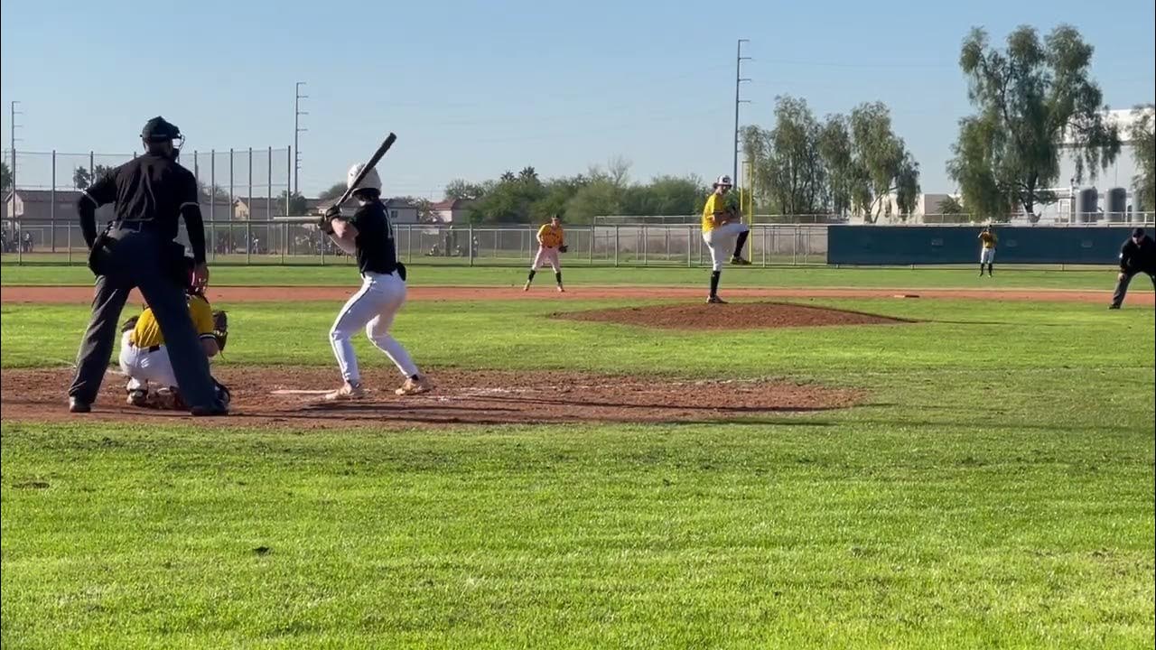 Jake Farr LHP pitching for Canes Arizona Gold 2023 on 12521 YouTube