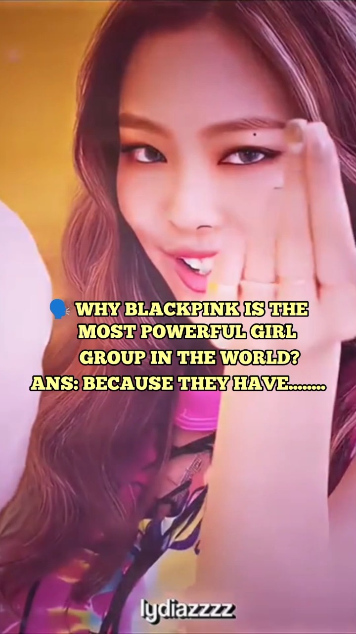 ?️Why BLACKPINK is the most powerful girl group in the world? #rosé #lisa #jennie #jisoo #blackpink