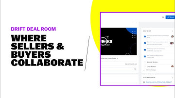 Introducing the Newest Conversational Sales Solution: Drift Deal Room