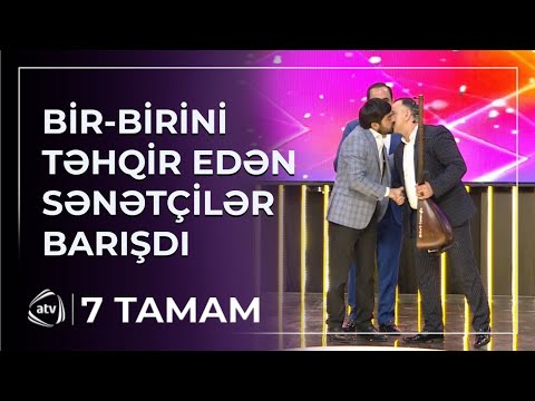 Aşıq Mübariz və Pünhan Piriyev efirdə qucaqlaşıb, söz-söhbətə SON QOYDULAR / 7 Tamam