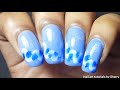 One stroke ribbon nail art  nail art tutorials by sherry