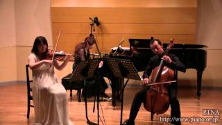 クラヴィーアとヴァイオリン、チェロのためのトリオ K.496 第3楽章 （vn.桂川千秋、vc.くぼたりょう） - 演奏動画のサムネイル