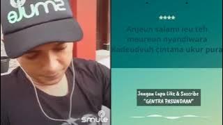 TEU SANGKA - karaoke pop sunda abiel jatnika (duet bareng artis smule)