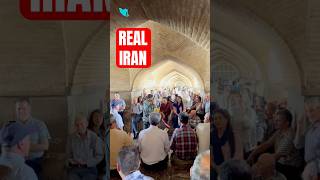 Real Iran. Real joy. Real life. Khaju Bridge in Isfahan. #RealIran #Isfahan #shorts #iran #vlog