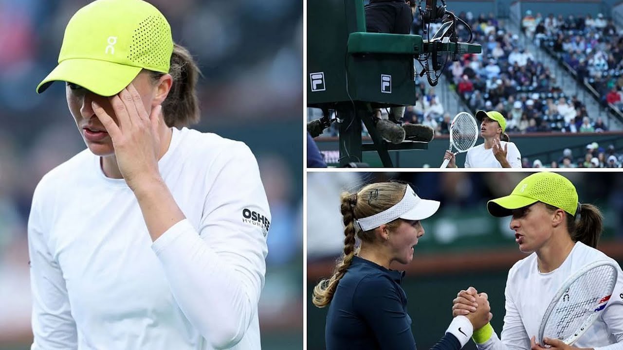 Iga Swiatek’s Dramatic Indian Wells Exit: Near Disqualification & Heated Umpire Clash!