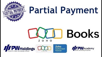 Partial Payment in Zoho Books