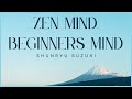 Zen mind beginners mind by shunryu suzuki  unabridged audiobook