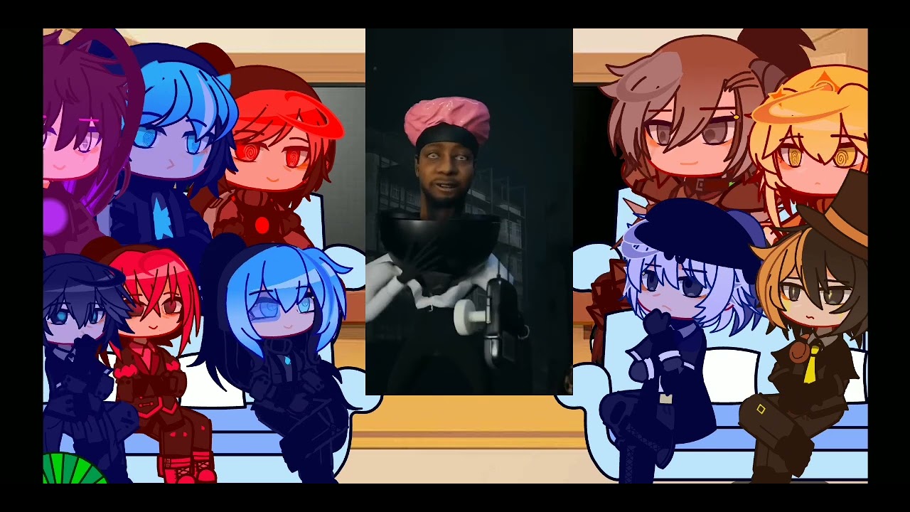 Skibidi toilet react to Bloopers | 1/2 | Rus/Eng