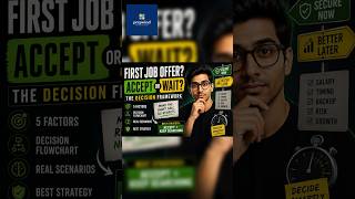 Got Your First Offer? Should You Accept or Wait for Better? (S.A.F.E.) #prepwind #campusplacements