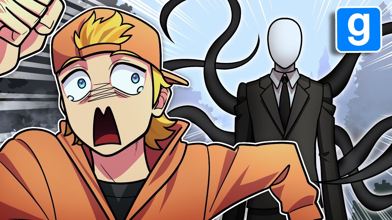 SLENDERMAN IS HUNTING US! | GMOD Hide and Seek!