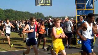 2012.9.22 Oatlands Finish Line Cam JV Underclassmen Boys