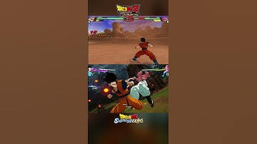 Ultimate Gohan Burst Rush Comparison   BT3 Vs Sparking ZERO