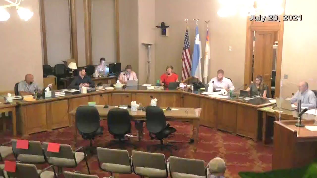 Salt Lake City Council Formal Meeting 7/20/2021 YouTube