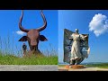 Road Trip Day 3 - South Dakota - Sculpture Park, Corn Palace, and a Wild West Town? - 07/08/2024