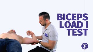 Biceps Load I Test | SLAP Lesion