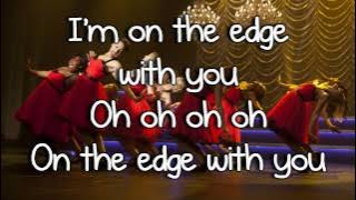 Glee - Edge of Glory (Lyrics)